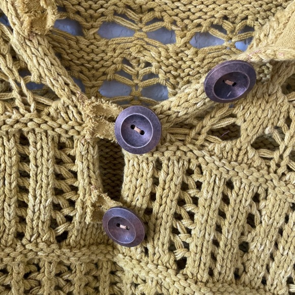 Free people knit crochet top - Picture 4 of 5